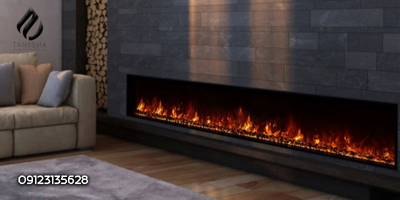 شومینه-الکلی-دیواری-بزرگ